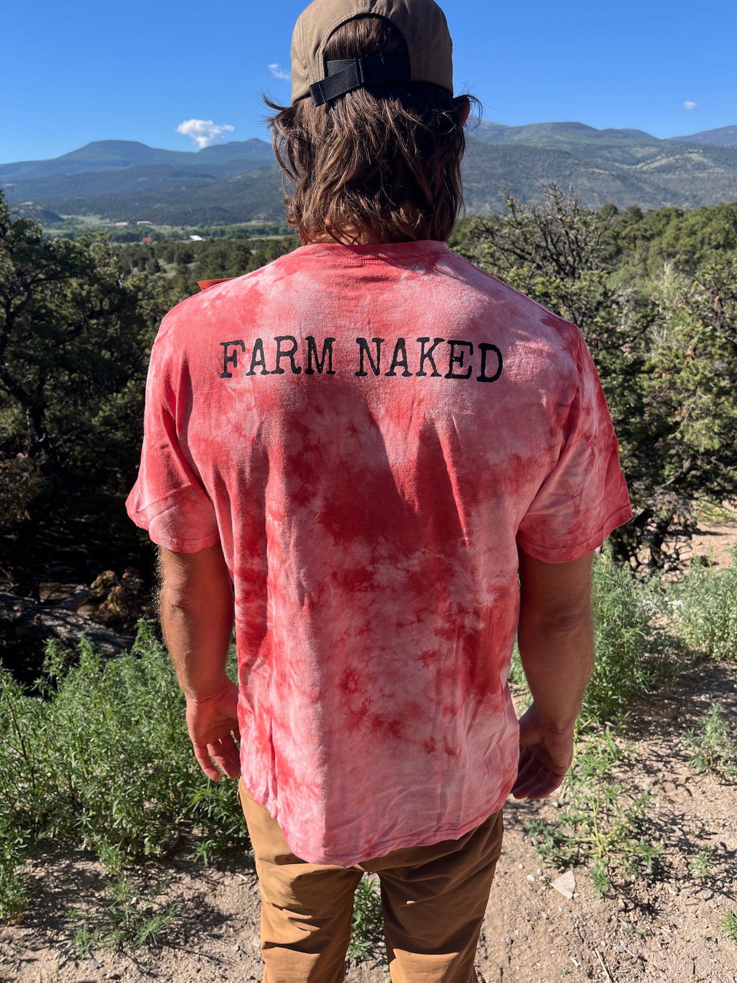Terracotta Tie Dye Shirt