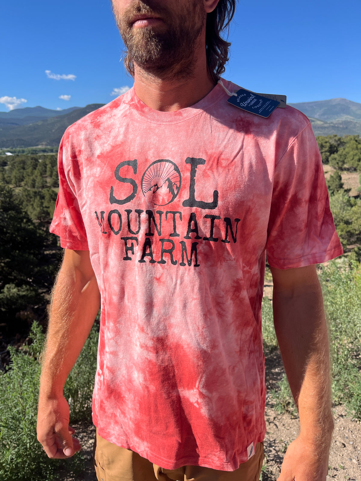 Terracotta Tie Dye Shirt – Sol Mountain Farm